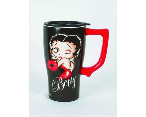 Tasse de Voyage Betty Boop en céramique 18oz / Bec